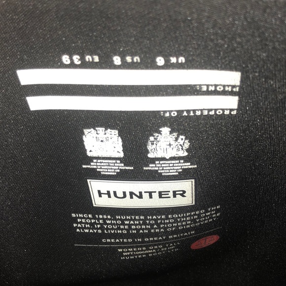 Hunter knee high rain boots - Picture 5 of 5